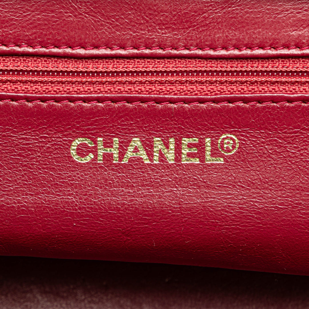 Caviar Grand Shopping Tote Red - Gaby Paris