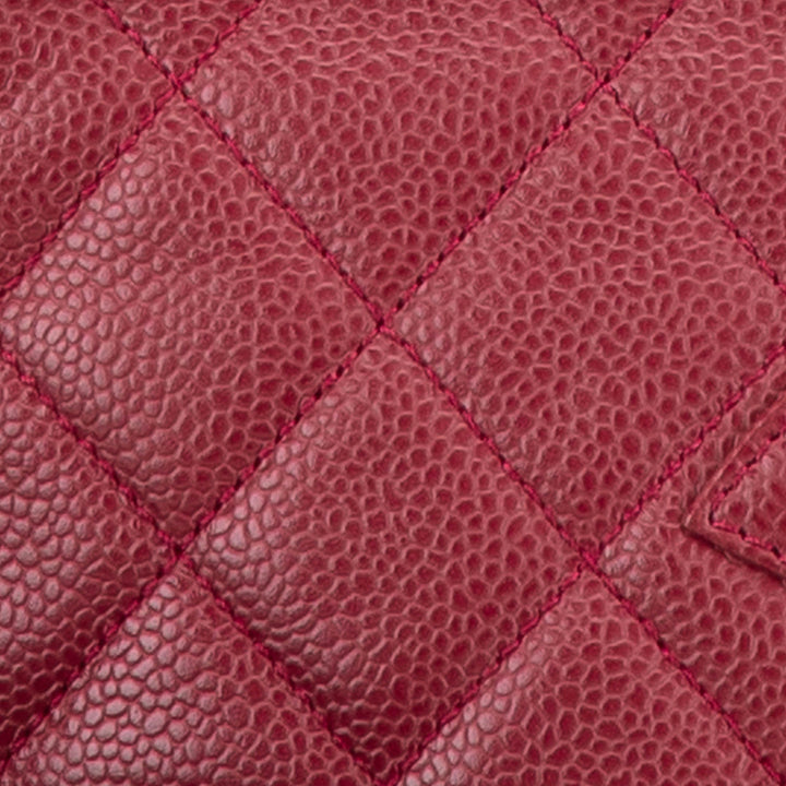 Caviar Grand Shopping Tote Red - Gaby Paris