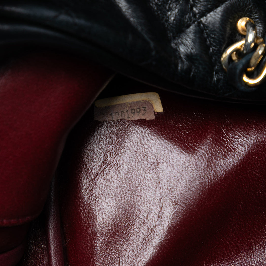 Chanel CC Quilted Cuir d’agneau Chain Sac caméra Noir – GABY PARIS Authentique
