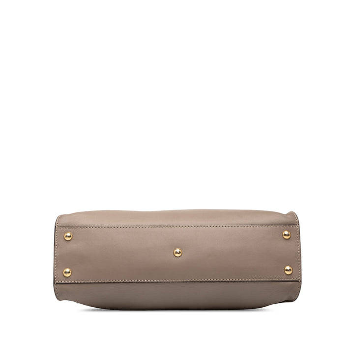 Fendi Sac à main Peekaboo Iconic Moyen Marron – vue 3 – GABY PARIS