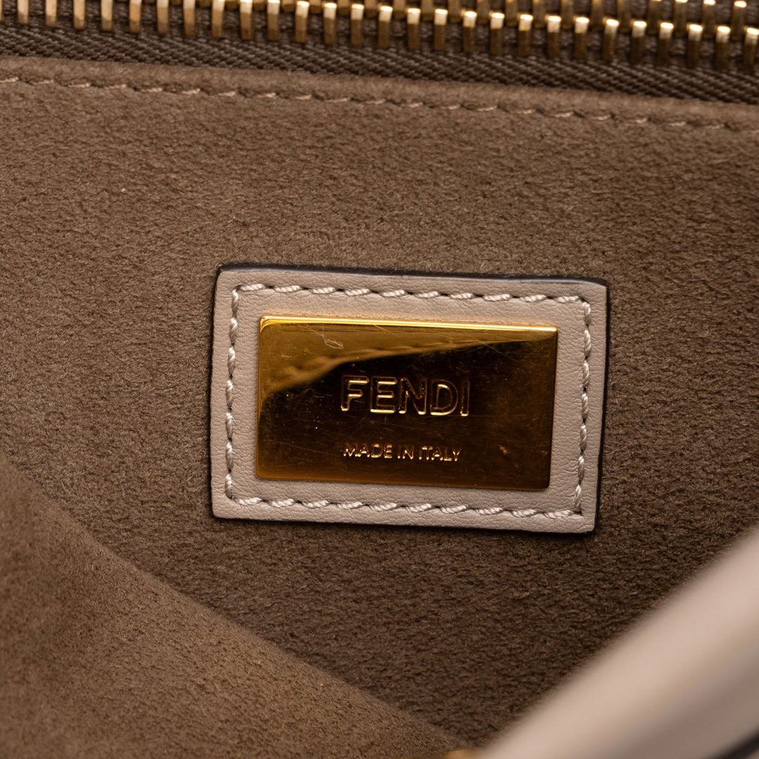 Fendi Sac à main Peekaboo Iconic Moyen Marron – vue 5 – GABY PARIS