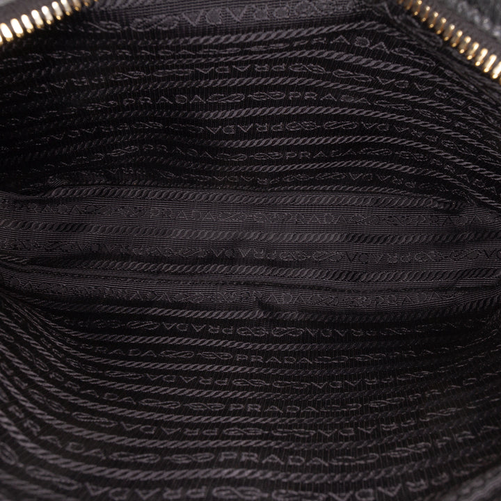 Vitello Phenix Double Zippé Sac caméra Noir