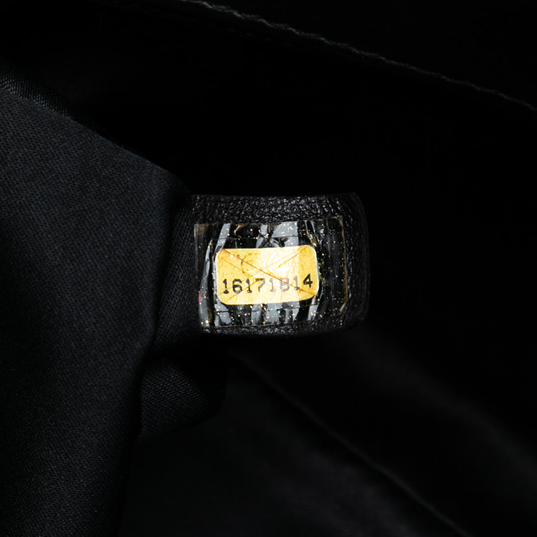 Chanel Jumbo Chevron Iridescent Cuir de veau Surpique à rabat