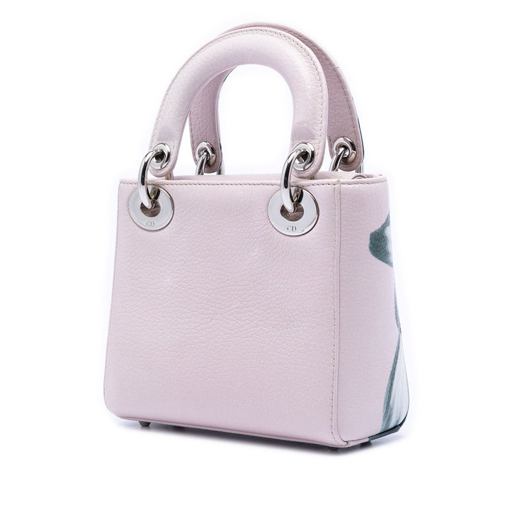 Dior Mini Deerskin Printed Lady Dior