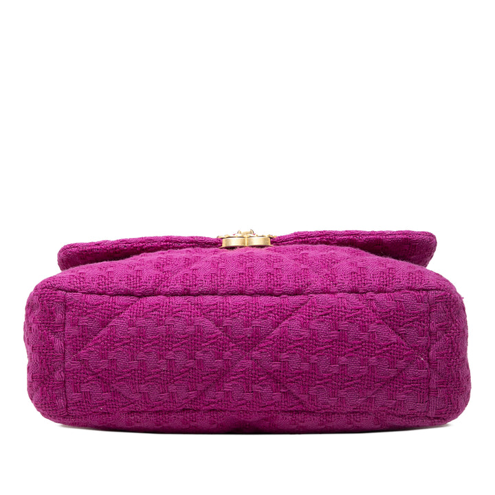Chanel Large Tweed 19 à rabat