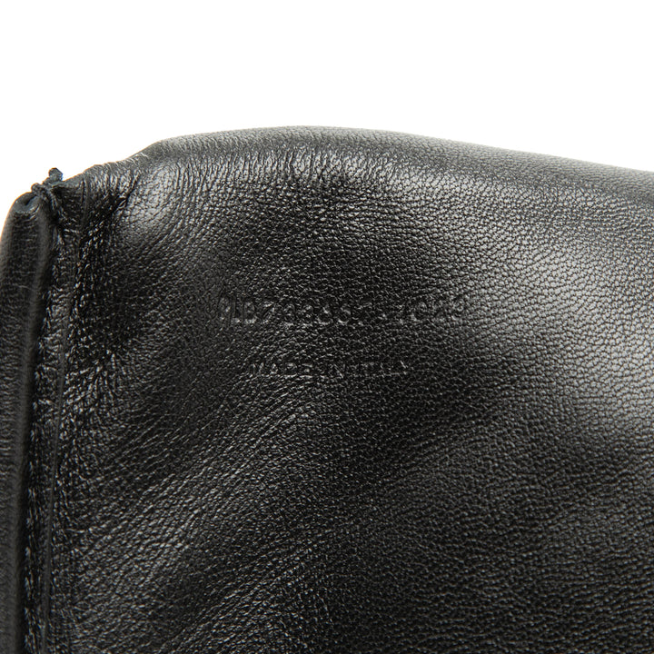 Saint Laurent Mini Matelassé Cuir d’agneau Gaby Zippered Pochette
