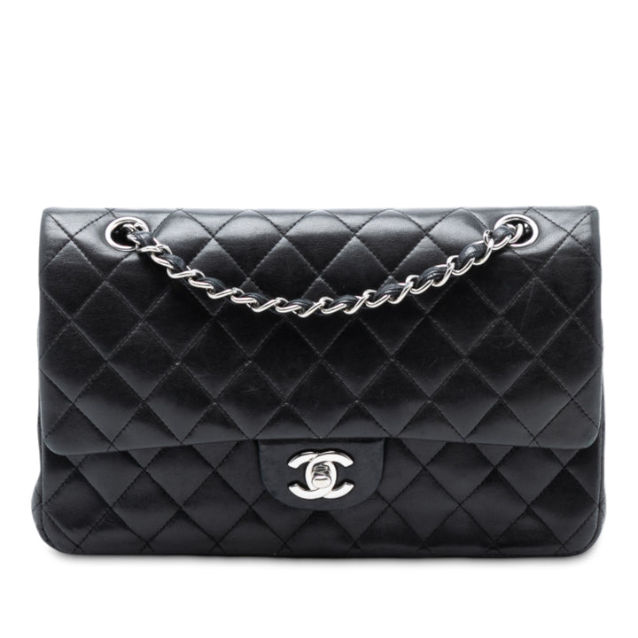 Chanel Medium Classic Cuir d’agneau Double rabat