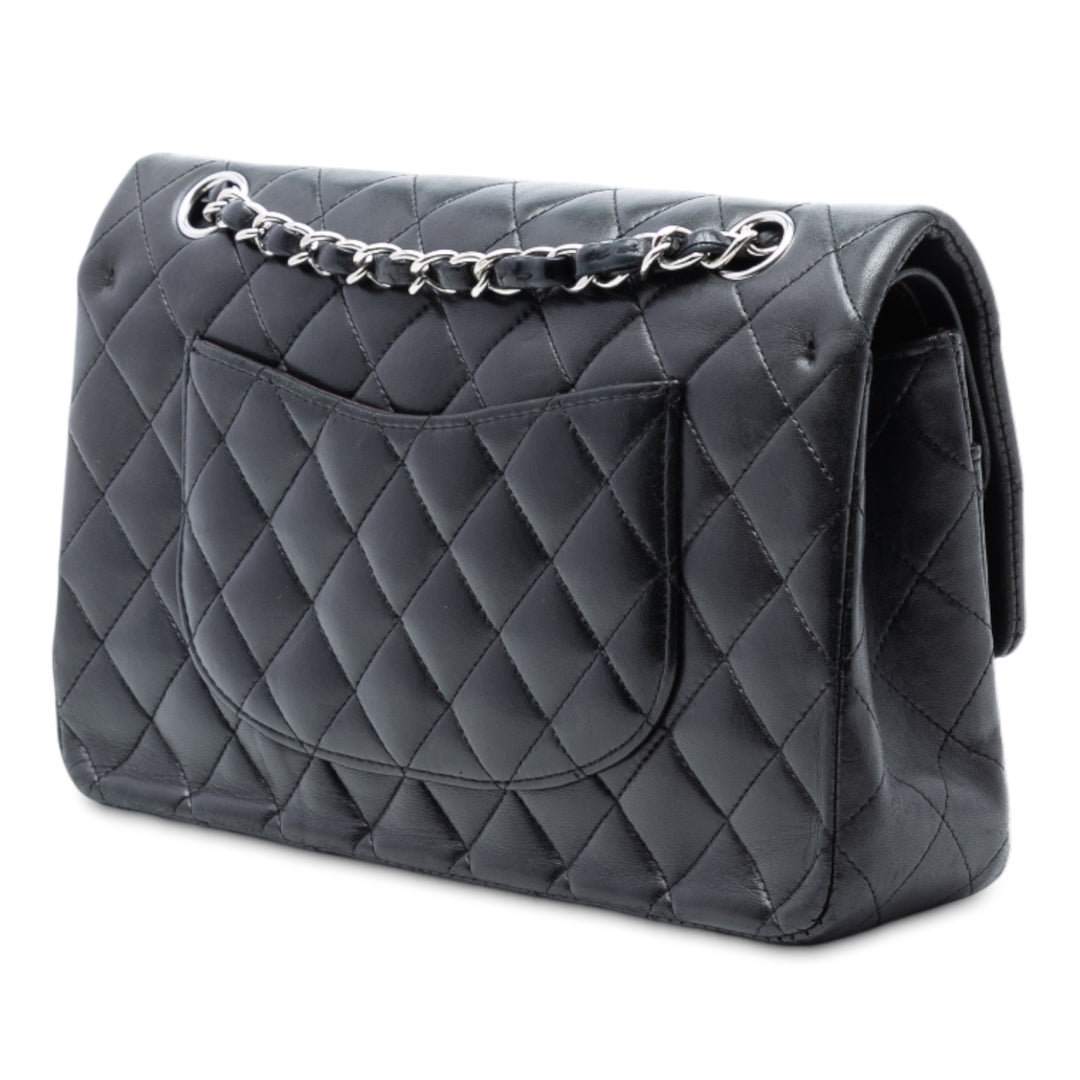 Chanel Medium Classic Cuir d’agneau Double rabat