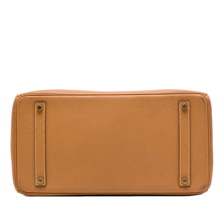 Hermès Sac à main Birkin Retourne 35 Epsom Marron – vue 3 – GABY PARIS