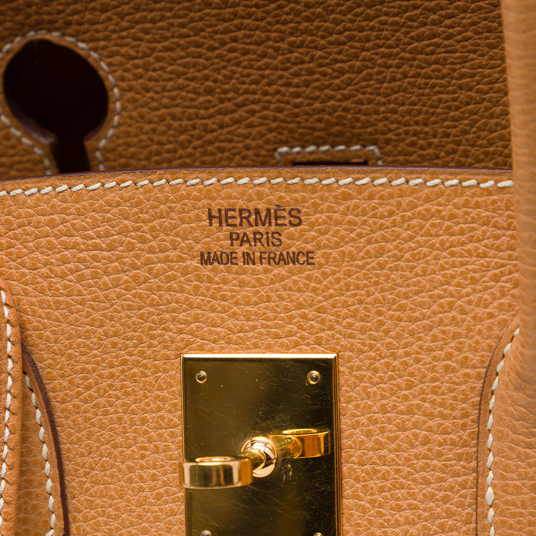 Hermès Sac à main Birkin Retourne 35 Epsom Marron – vue 5 – GABY PARIS