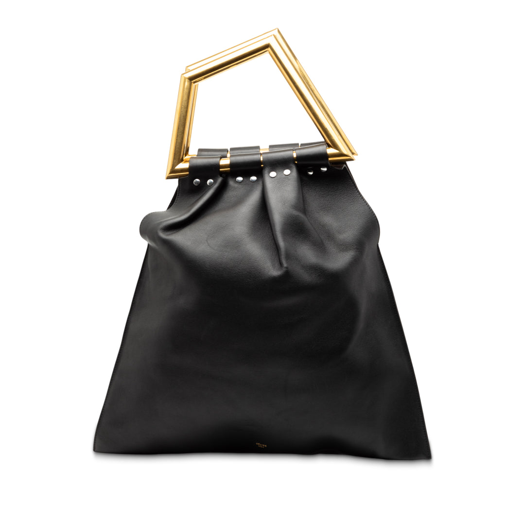 Celine Cuir Open Triangle Sac Sac à main – GABY PARIS Authentique