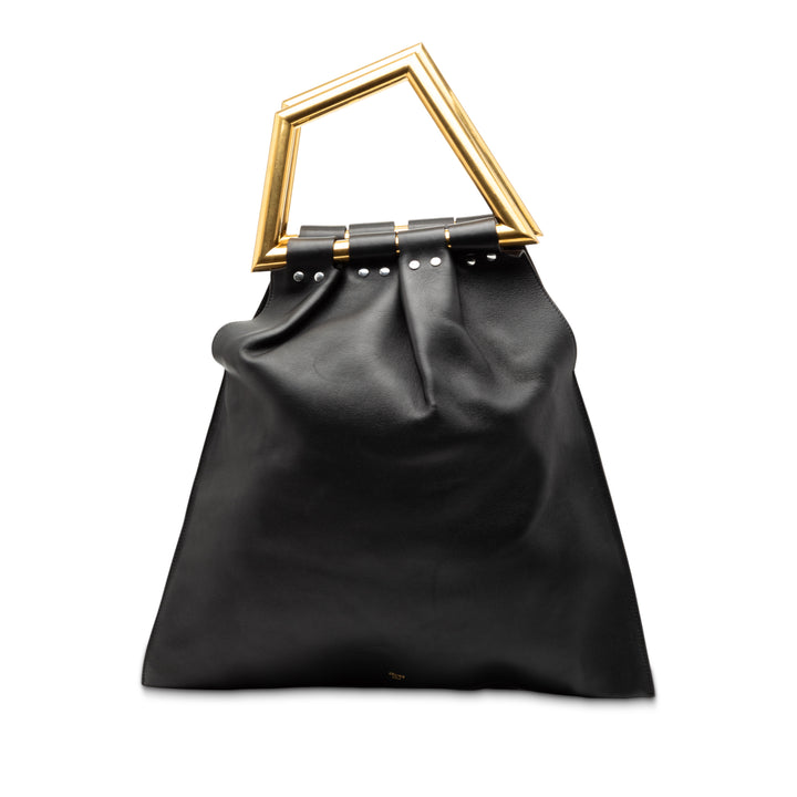 Celine Cuir Open Triangle Sac Sac à main – GABY PARIS Authentique