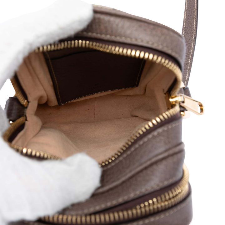 Gucci GG Supreme Web Ophidia Double Zip Sac porté croisé