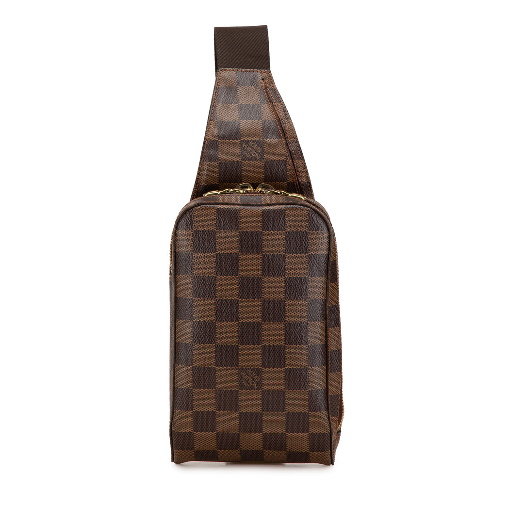 Louis Vuitton Damier Ebene Geronimos Brown - GABY PARIS