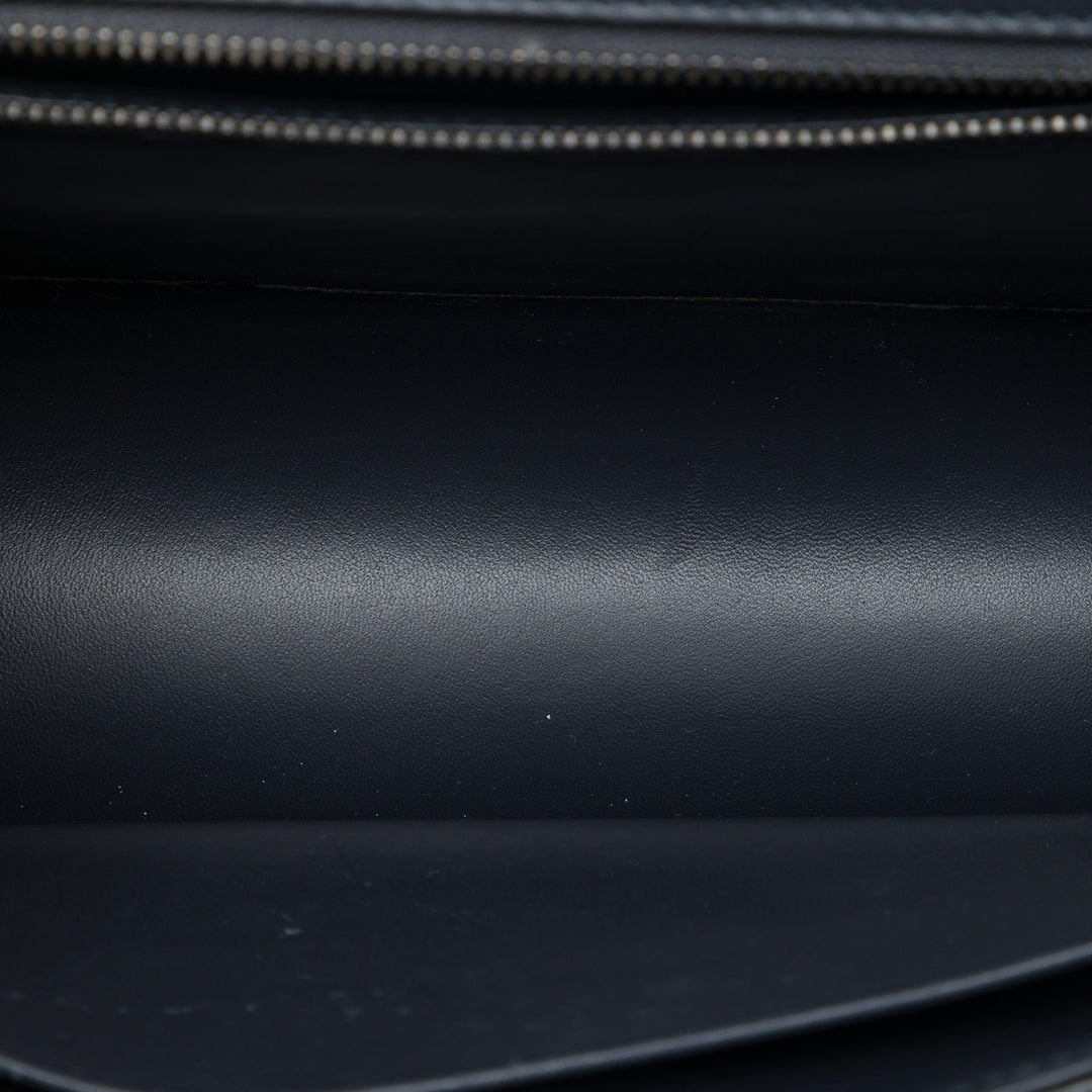 Dior Microcannage Diorama à rabat Moyen Noir – vue 4 – GABY PARIS