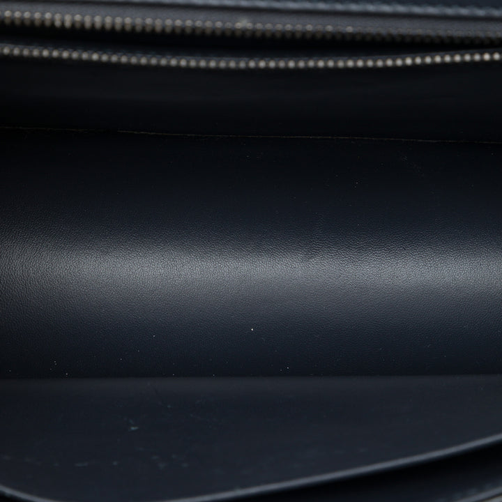 Dior Microcannage Diorama à rabat Moyen Noir – vue 4 – GABY PARIS