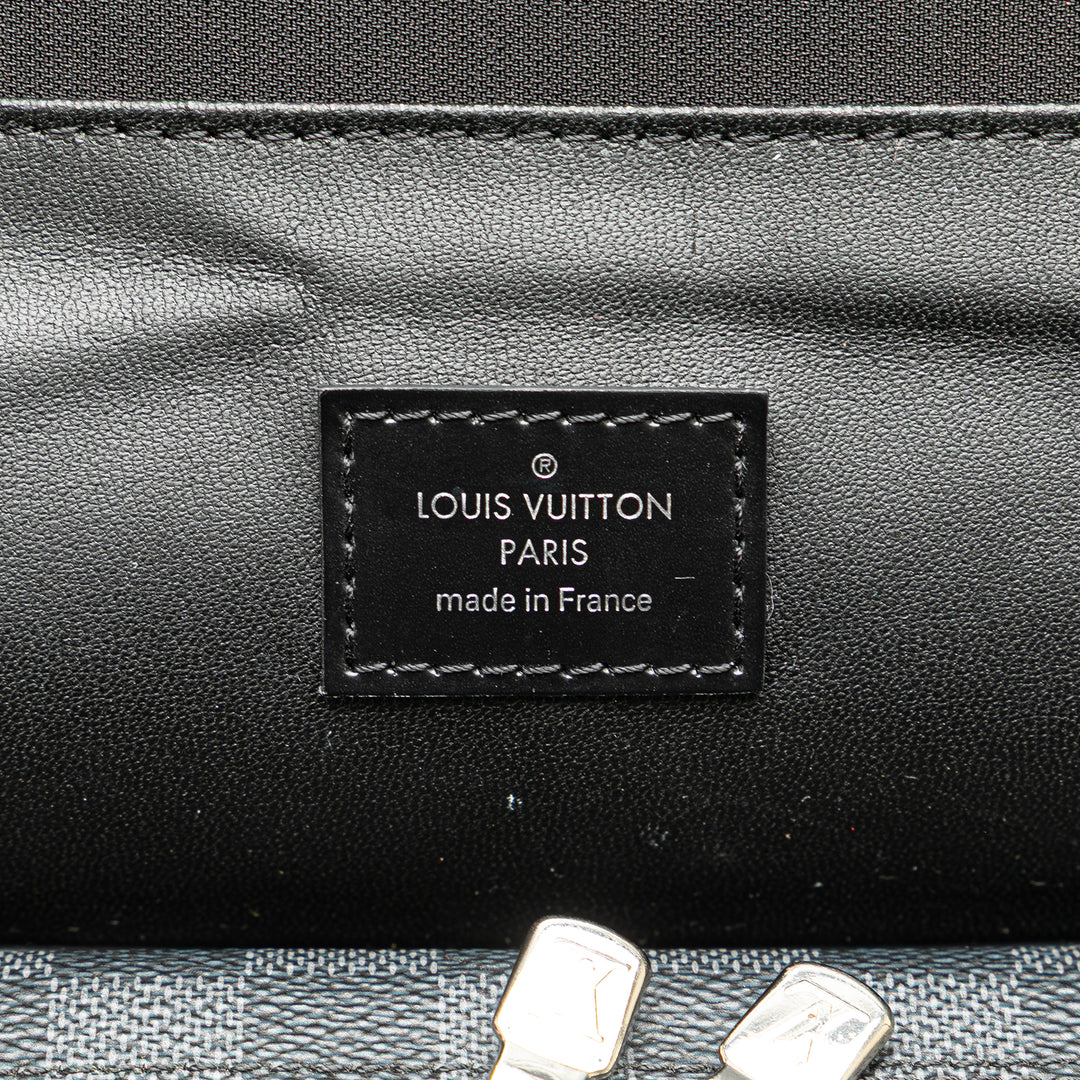Damier Graphite Hanging Toiletry Kit Pouch Black - Gaby Paris
