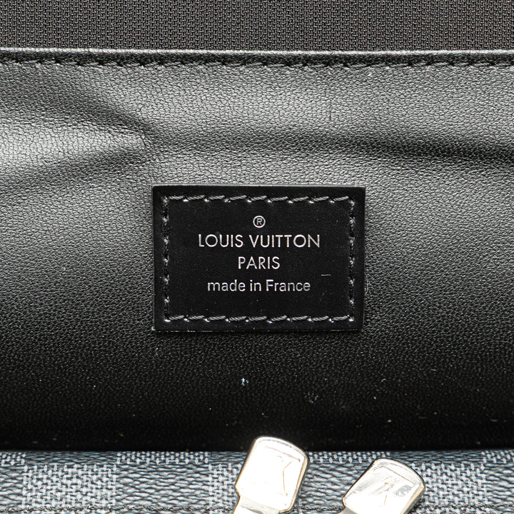 Damier Graphite Hanging Toiletry Kit Pouch Black - Gaby Paris