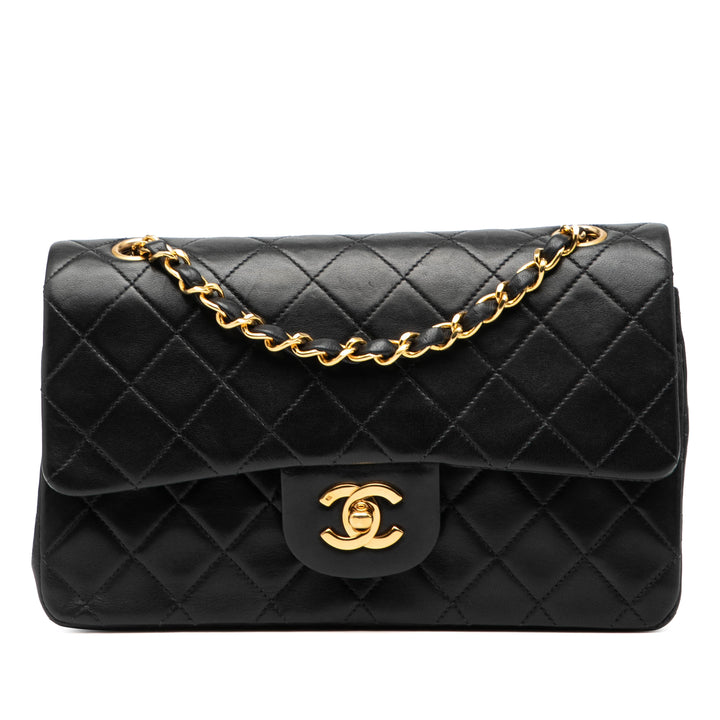 Chanel Small Classic Cuir d’agneau Double rabat