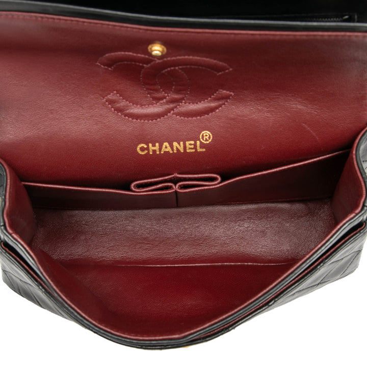Chanel Small Classic Cuir d’agneau Double rabat
