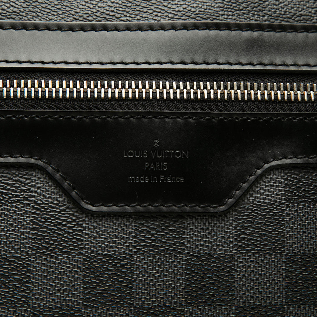 Louis Vuitton Daniel GM Damier Graphite Noir – vue 5 – GABY PARIS