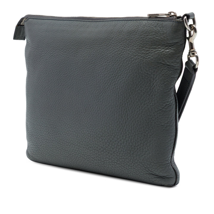 Gucci Soho Pochette Cuir de veau Gris – vue 2 – GABY PARIS