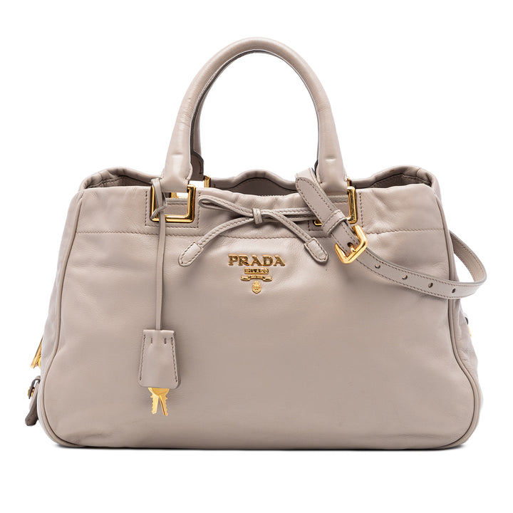 Prada Vitello Bow Sac