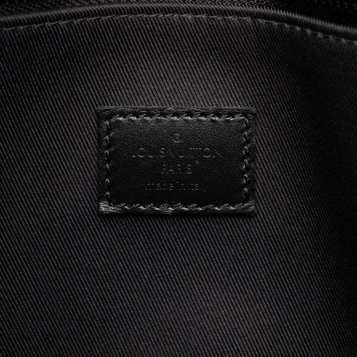 Louis Vuitton Sac Plat Horizontal Zipper Monogram Eclipse Noir