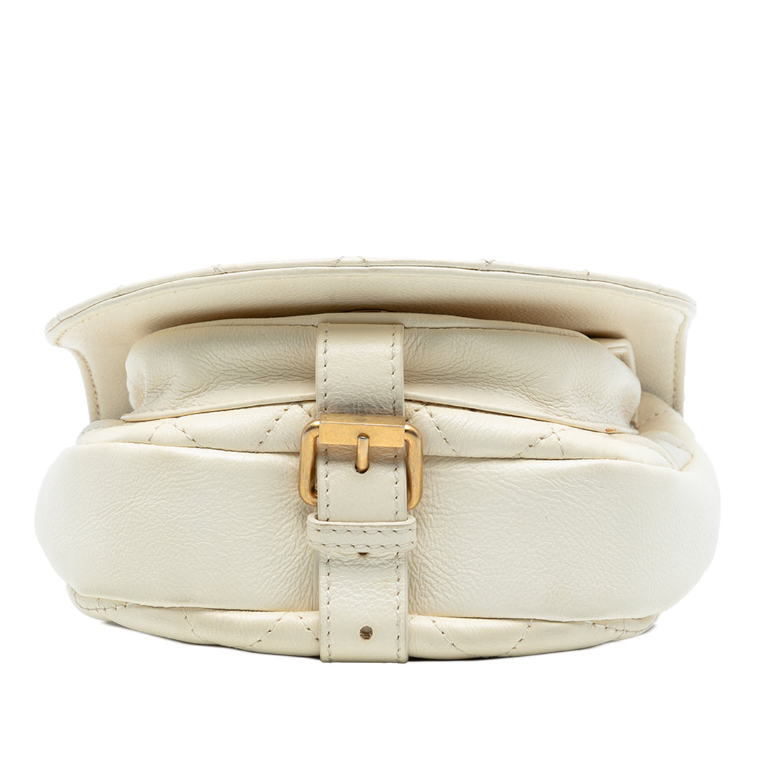 Chanel Small CC Matelassé Cuir de veau Messenger à rabat – GABY PARIS Authentique