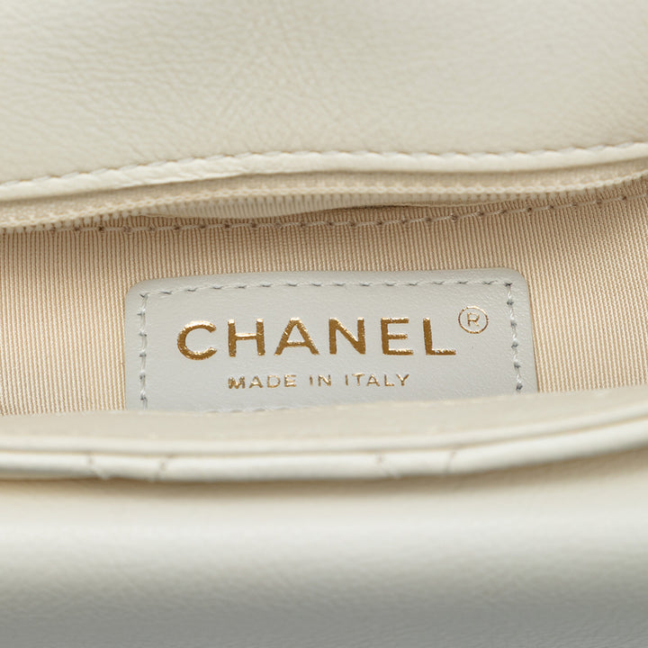 Chanel Small CC Matelassé Cuir de veau Messenger à rabat – GABY PARIS Authentique