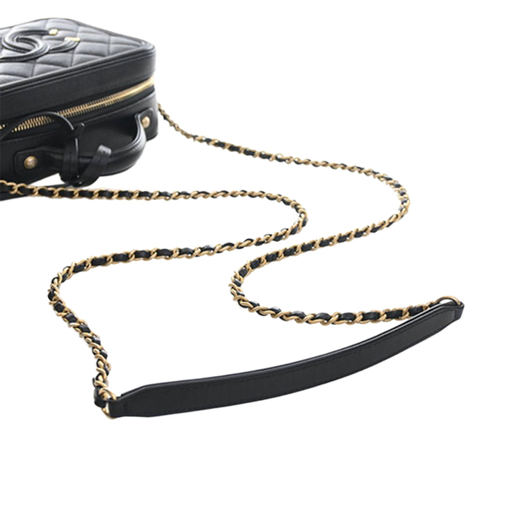 Chanel Small Caviar CC Filigree Vanity