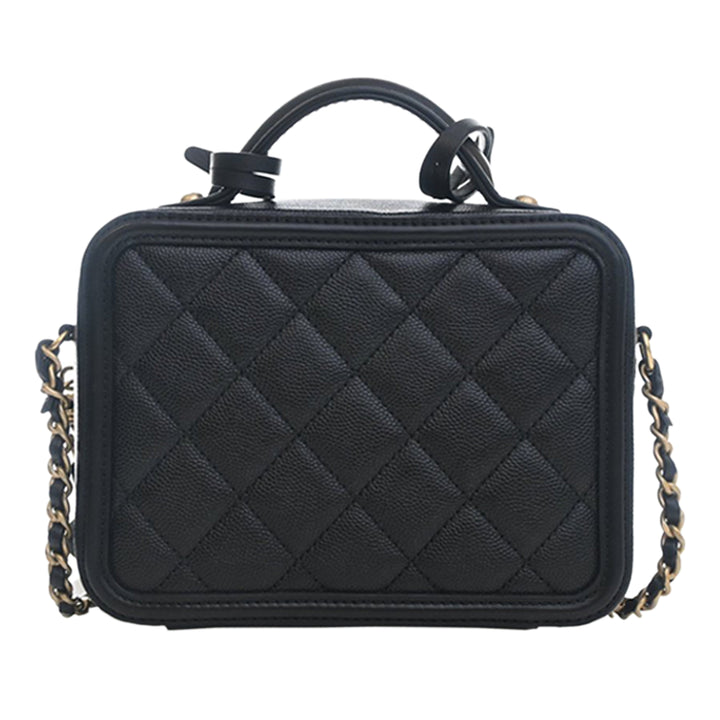 Chanel Small Caviar CC Filigree Vanity