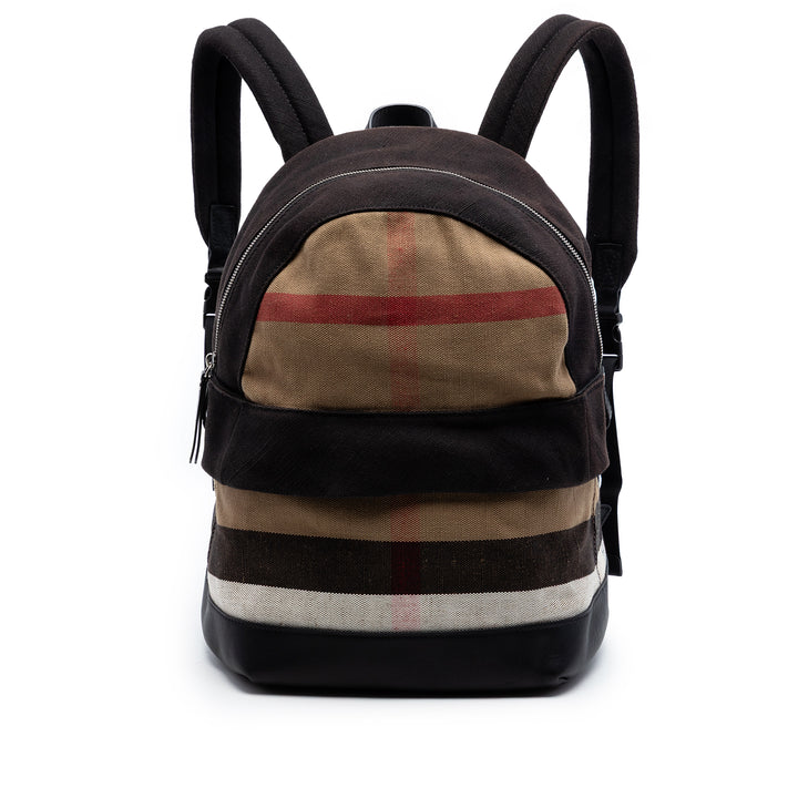 Burberry Mega Check Toile Tiller Sac à dos