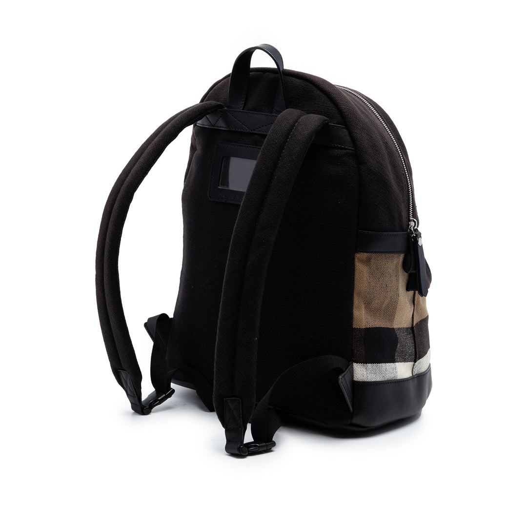 Burberry Mega Check Toile Tiller Sac à dos