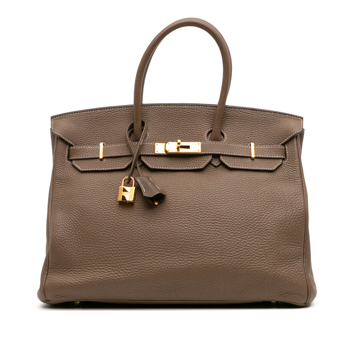 Togo Birkin Retourne 35 Brown - Gaby Paris