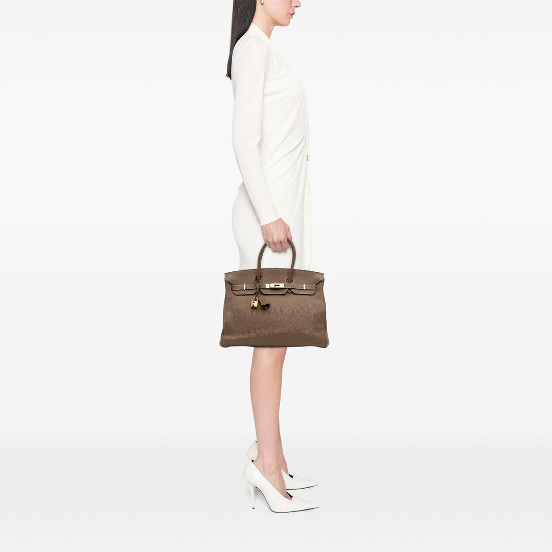 Togo Birkin Retourne 35 Brown - Gaby Paris