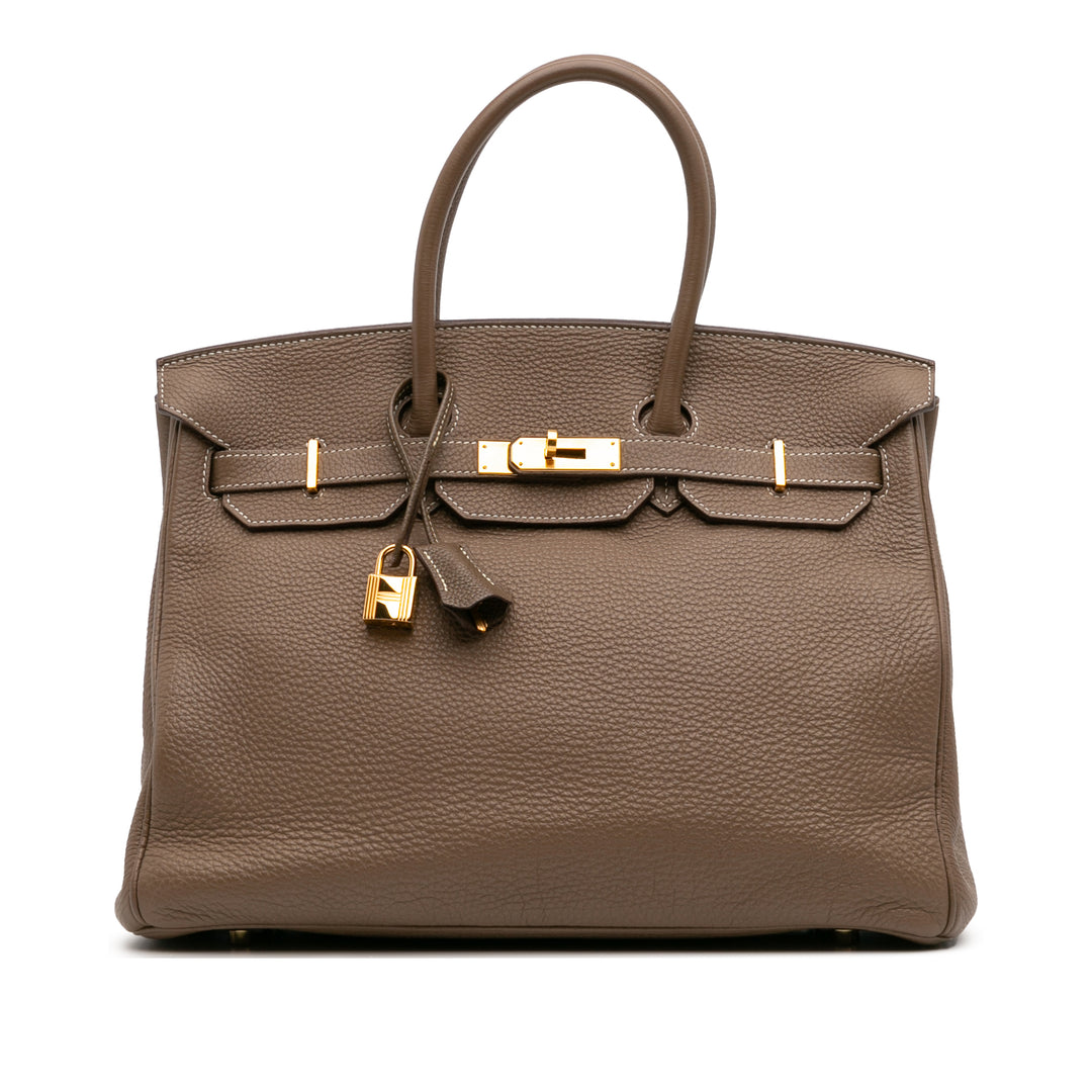 Togo Birkin Retourne 35 Brown - Gaby Paris