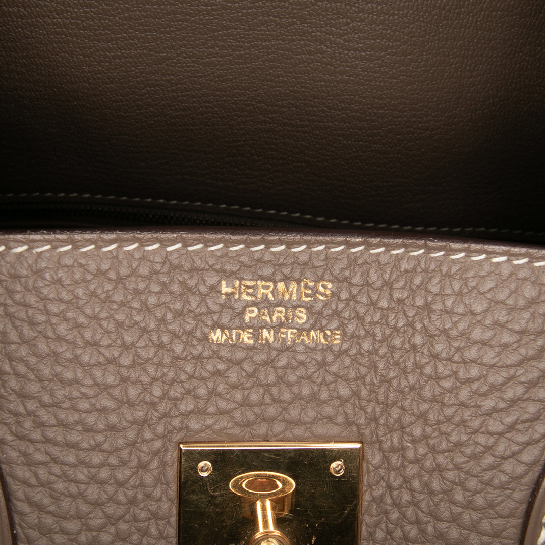 Togo Birkin Retourne 35 Brown - Gaby Paris