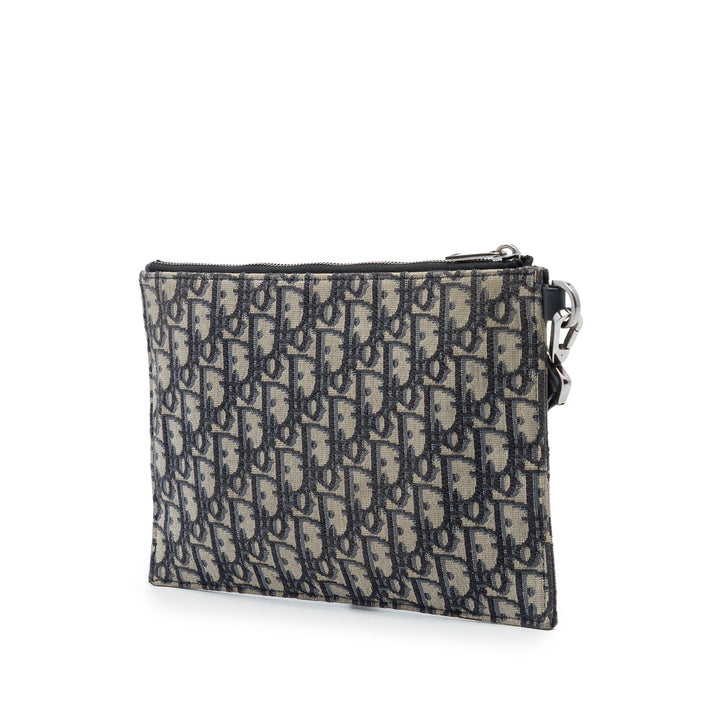 A5 Pochette Oblique Bleu