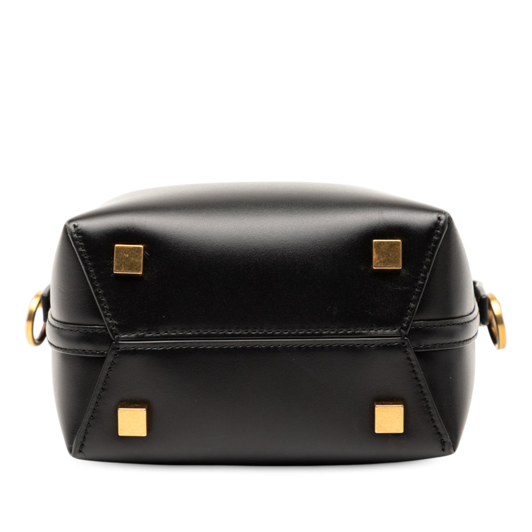 Saint Laurent Mini Shiny Cuir de veau Le 37 Bucket Bag Noir – GABY PARIS Authentique
