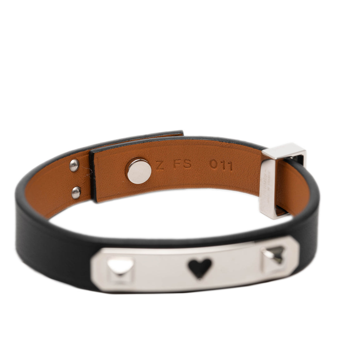 Hermès As De Coeur Bracelet Cuir Swift