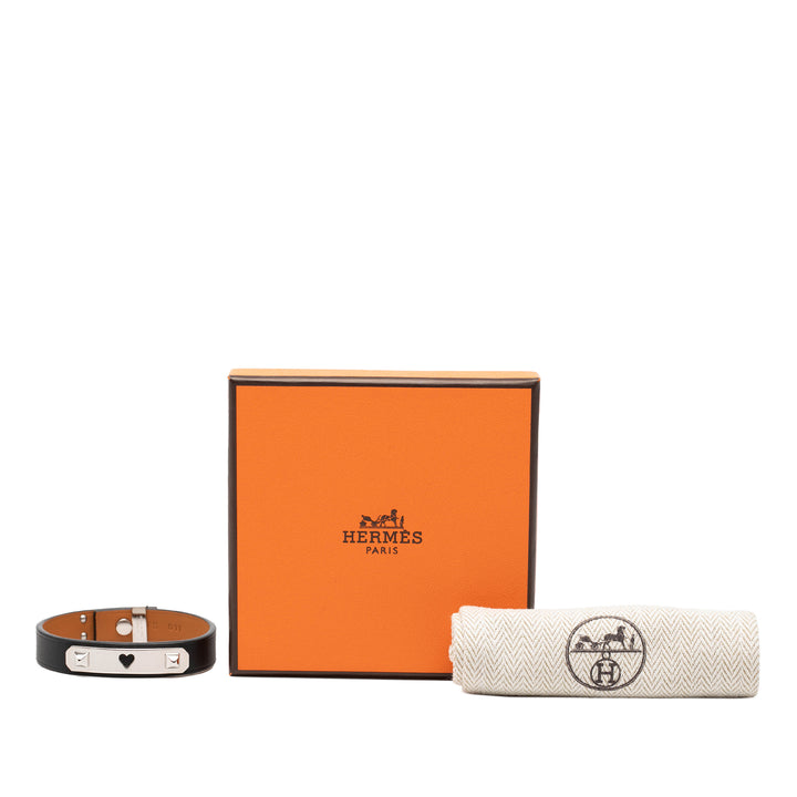 Hermès As De Coeur Bracelet Cuir Swift