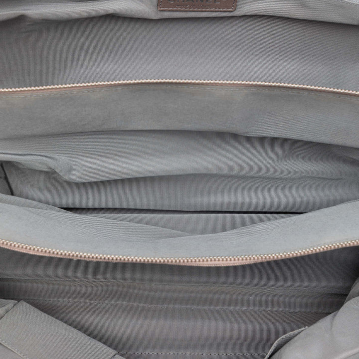 Chanel CC Matelassé Cabas Grand Jean