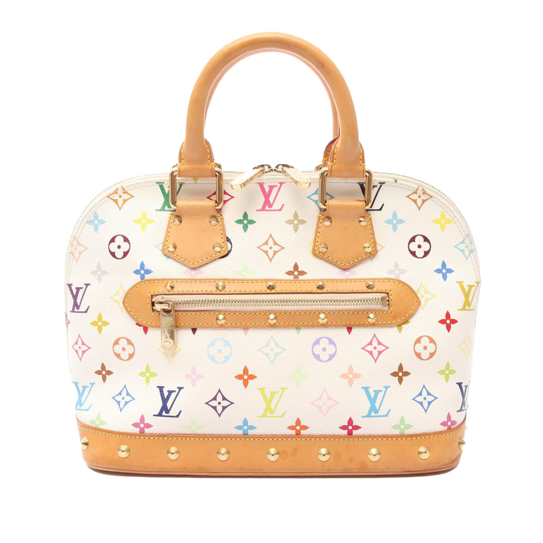 Monogram Multicolore Alma PM White - Gaby Paris