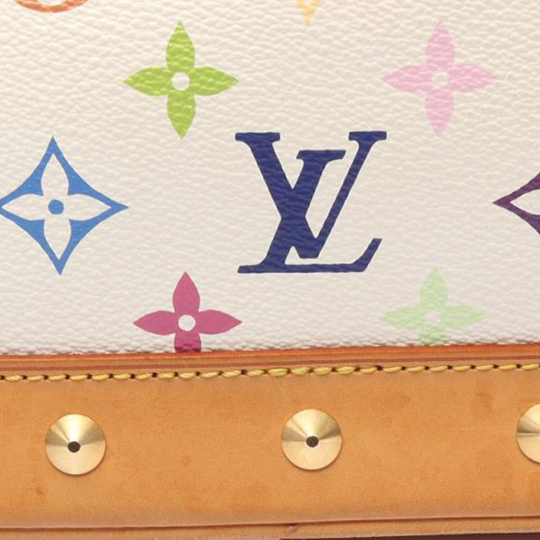 Monogram Multicolore Alma PM White - Gaby Paris
