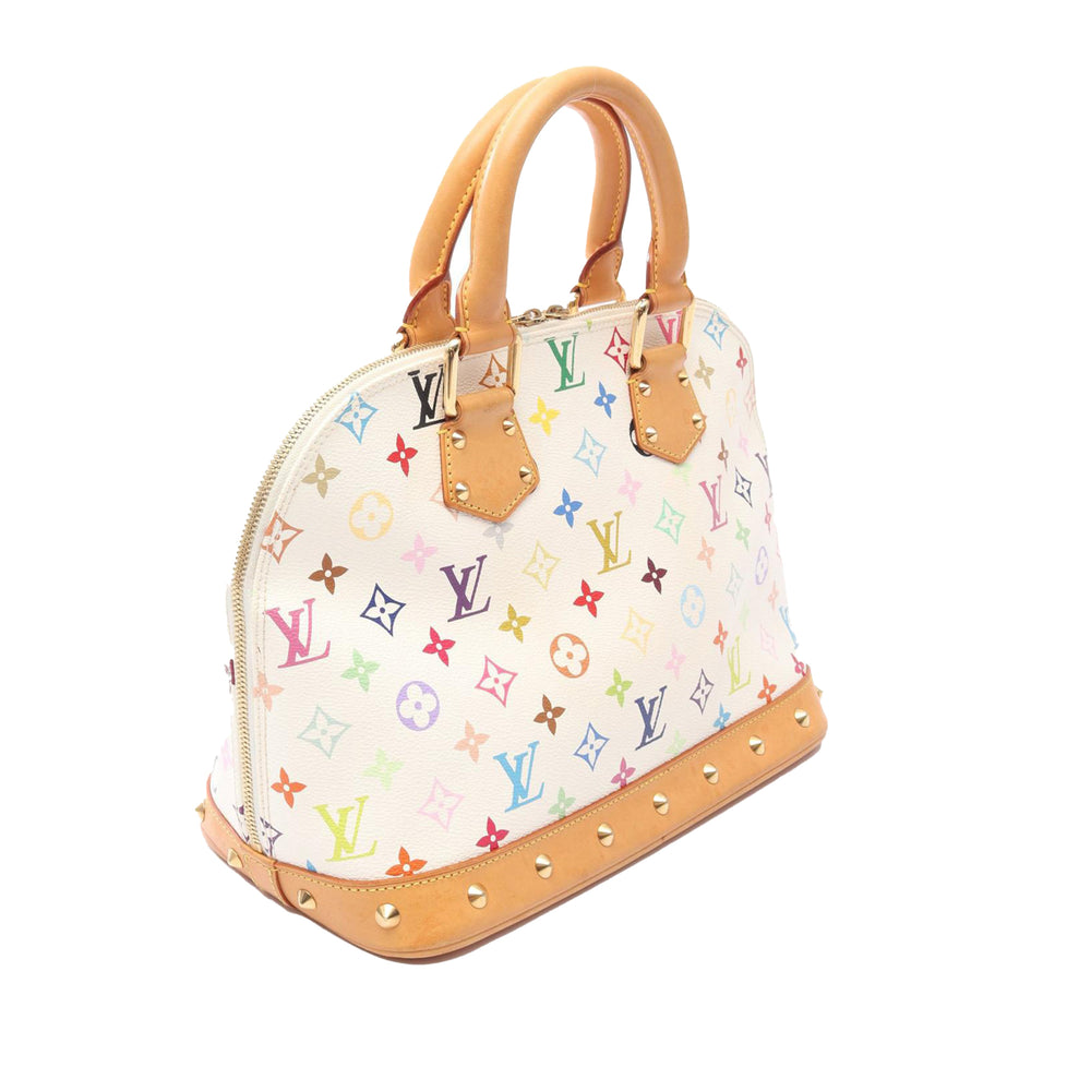 Louis Vuitton Monogram Multicolore Alma PM Blanc – GABY PARIS Authentique