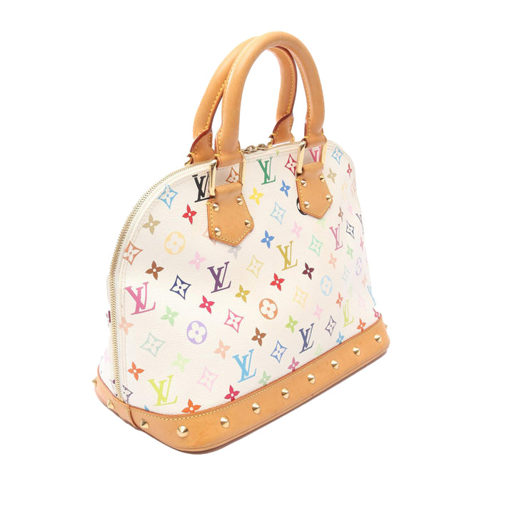 Monogram Multicolore Alma PM White - Gaby Paris