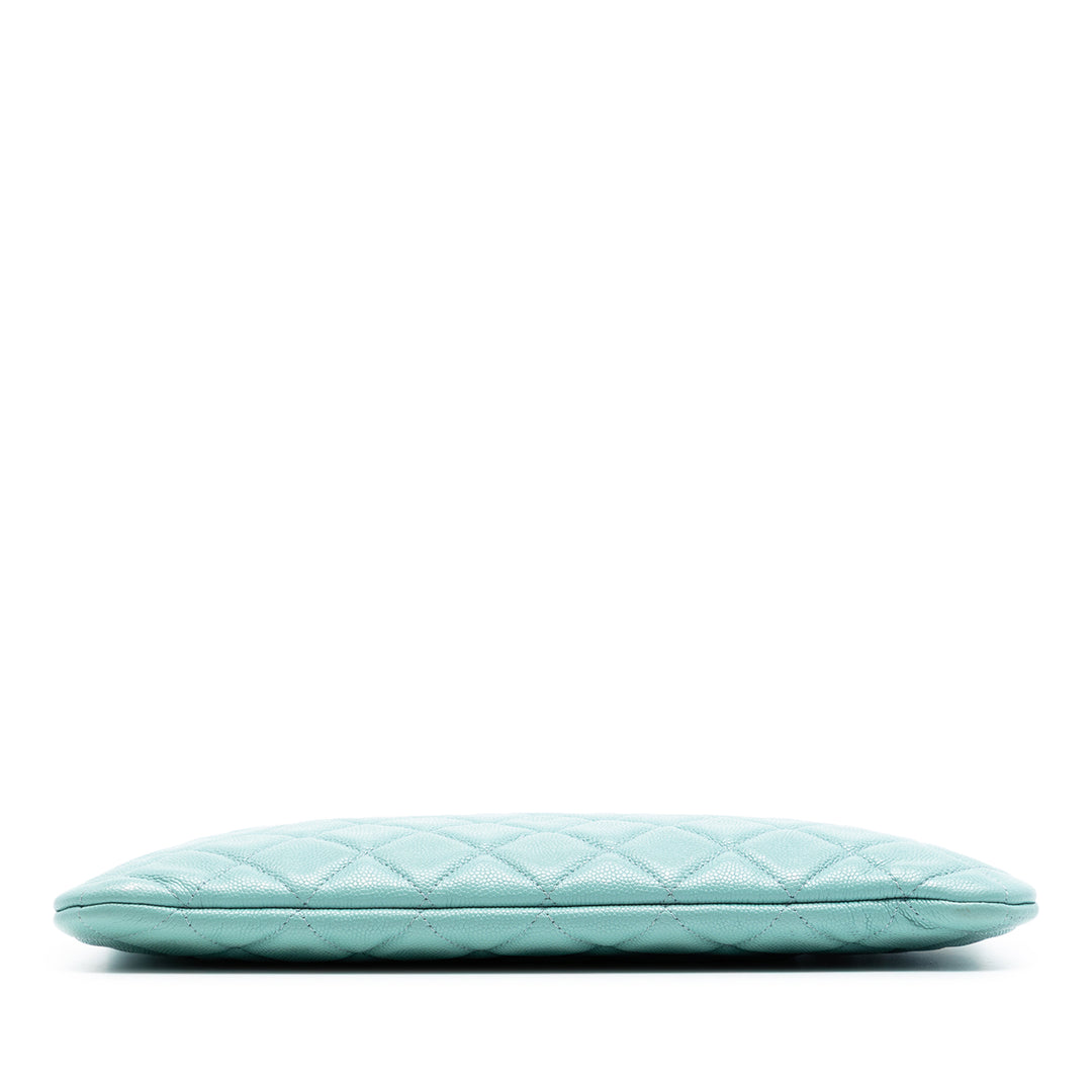 Chanel Medium Matelassé Caviar O Étui Pochette