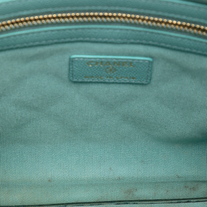 Chanel Medium Matelassé Caviar O Étui Pochette