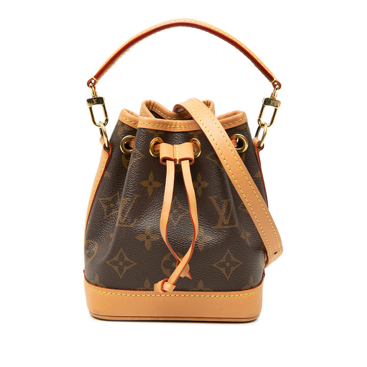 Noe Nano Monogram Marron